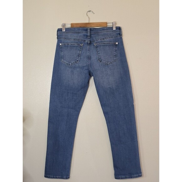 Anthropologie Pilcro Slim Boyfriend Jeans Womens Size 28 Mid Rise - Picture 5 of 13
